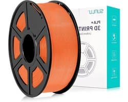 PLA Plus Filament 1.75mm - Robuust 3D Filament - Maatnauwkeurigheid +/- 0.02mm - 1kg spoel (2.2LBS) Macaron Sunny Orange