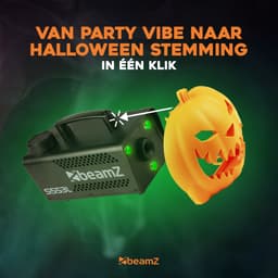 BeamZ Rookmachine Halloween - Pompoen rookmachine starterset - Met LED lichteffecten — thumbnail 4