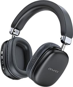 AWEI AT7 Bluetooth on-ear hoofdtelefoon zwart/zwart — thumbnail 1