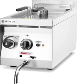 HENDI Pastakoker – 10L – Roestvrij staal – Temperatuurregeling – Inclusief manden – 230V/3500W — thumbnail 1