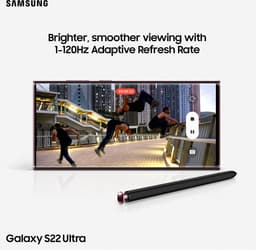 Samsung Galaxy S22 Ultra 5G - 128GB - Burgundy — thumbnail 15