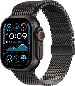 Apple Watch Ultra 2 GPS + Cellular 49mm Black Titanium Case with Black Titanium Milanese Loop - L — thumbnail 2
