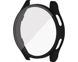 Watch case screenprotector - hoesje - gehard glas - geschikt voor Samsung Galaxy Watch 5 (40 mm) - zwart