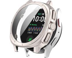 Watch case screenprotector - hoesje - gehard glas - geschikt voor Samsung Galaxy Watch 7 (40 mm) - sterrenlicht