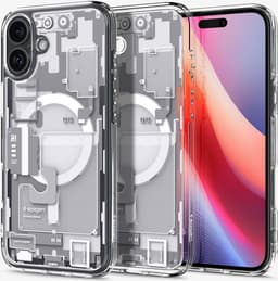 Spigen Ultra Hybrid Zero One (MagFit) mobiele telefoon behuizingen 17 cm (6.7") Hoes Transparant, Wit — thumbnail 4