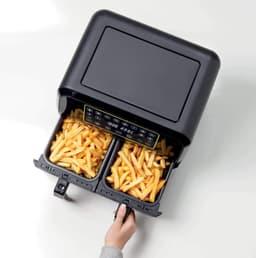 Ariete 4623 - Dubbele Airfryer XXL - Twee Kookvakken - 8 Liter - 1700 Watt - Dual Zone Technologie - 8 automatische programma's — thumbnail 14