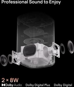 Equivera Mini Beamer - Draagbare Beamer - Beamer - Mini Beamer Projector - Projector - Mini Projector — thumbnail 2