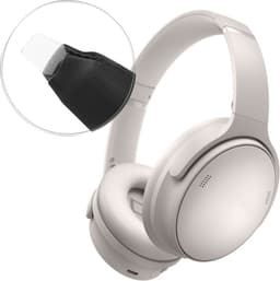 kwmobile band geschikt voor Bose QuietComfort 45 / QC45 - Koptelefoonband in zwart - Zachte hoofdband voor hoofdtelefoon — thumbnail 4