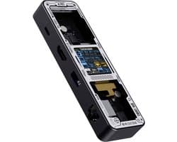 Dockcase DPB61L-EB USB-C dockingstation Geschikt voor merk (dockingstation): Universeel Geïntegreerd display, Incl. laa