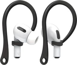 Earhooks Geschikt Voor Apple AirPods en Apple AirPods Pro 3 I Oorhaken I Veilige Pasvorm I Siliconen Eartips I Ergonomisch en Anti-Lost Ontwerp I Set van 2 I Zwart — thumbnail 1