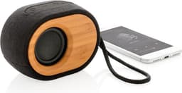 Xd Xclusive Speaker Bamboo X Bluetooth 12 Cm Zwart 2-delig — thumbnail 2