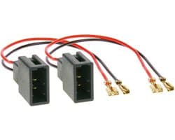Speaker Adapter Kabel (2x) Citroën C1- Peugeot 107 - Toyota Aygo