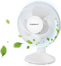 Aigostar Vicki 33JTN - Tafelventilator - Parelmoer wit — thumbnail 1