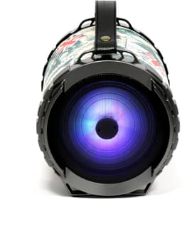 Platinet BAZOOKA Bluetooth V2.1 Luidspreker - 20W - Draadloos - Karaoke functie - Draagbare speaker - Zwart - Werkt op 3000mAh batterij — thumbnail 4