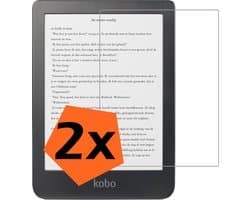 Screenprotector - Geschikt voor Kobo Clara HD Screenprotector Bescherm Glas - Screenprotector Geschikt voor Kobo Clara HD Screen Protector Tempered Glass - 2 PACK