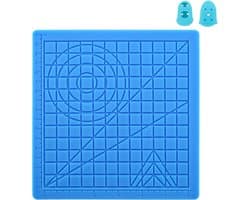 Rainbecom - 3D Pen Tekenmat – knutselen – sjablonen - Blauw