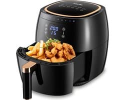Swiss Pro+ - SP-AF1750 - Airfryer XXL - Digitale Heteluchtfriteuse - 7L - Zwart