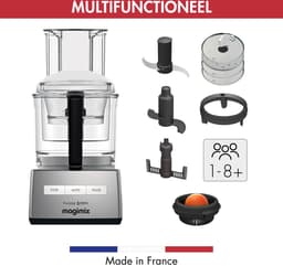 Magimix CS 5200 XL Foodprocessor - Keukenmachine - Mat Chroom — thumbnail 2