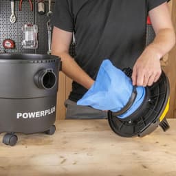 Powerplus elektrische stofzuiger nat-droog POWX3210 - 1100W stofzuiger keuken, vloer, tapijt - 20l tank - met 3 acc. — thumbnail 4