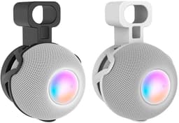 WiseGoods Premium Mini Speaker Houder Geschikt Voor Apple Homepod - Muurmontage Wall Mount - Muurbeugel Speakers - Wandbeugel Wit — thumbnail 5