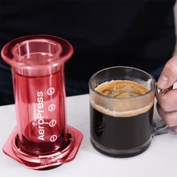AeroPress Clear - Rood (Transparant) — thumbnail 4