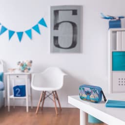 Stitch Bluetooth® draagbare luidspreker met stoffen afwerking — thumbnail 4