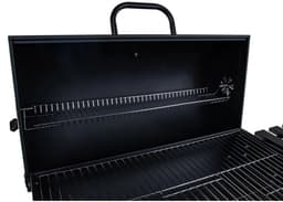 GEKO Barbecue met Thermometer - Vatenmodel - Opvouwbare Planken - Zwart - 71x45 cm Grillrooster — thumbnail 5