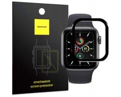 Spacecase Hybride Gehard Glas Voor Apple Watch 44Mm Schermbescherming
