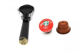 Koffiezetapparaat - espressomachine - Kaiser - KA 2001 R Empire - espressomachine met portafilter - 19 bar - roestvrij staal — thumbnail 4