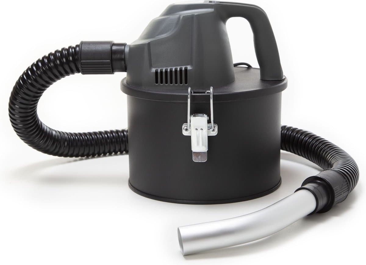 Perel Mini-aszuiger, haardzuiger, stofzuiger voor as, open haard, barbecue, droogzuiger met flexibele slang 0.3 m, HEPA-filter, zuigfunctie, zonder zak, 600 W, 4 L — afbeelding 1