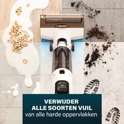 Princess 337010 AquaMotion Plus Vloerreiniger 4in1 - Draadloos - BLDC Motor - 25,9 V - Stofzuigt, wast en droogt tegelijkertijd - Elektrische dweil - Reinigingsmachine - Floor washer - 40 min accuduur — thumbnail 2