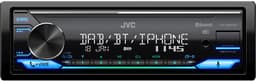 JVC KD-X482DBT Autoradio enkel DIN Bluetooth handsfree, DAB+ tuner + gratis DAB antenne — thumbnail 3