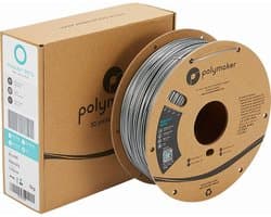 Polymaker PB01012 Filament PETG Hittebestendig, Hoge treksterkte 1.75 mm 1000 g Zilver PolyLite™ 1 stuk(s)