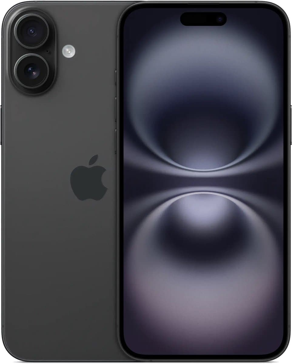 Apple iPhone 16 Plus - 128GB - Zwart — afbeelding 1