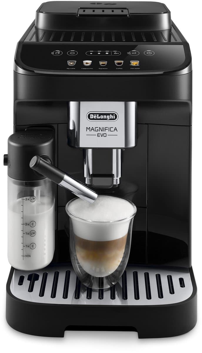 De'Longhi ECAM290.61.B Magnifica Evo volautomatische koffiezetapparaat - 5 One-Touch drankjes - LatteCrema Hot-technologie - — afbeelding 1