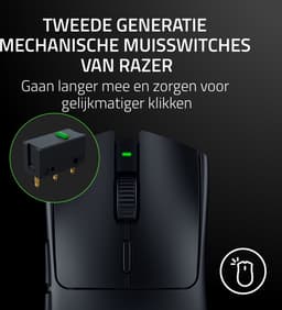 Razer Viper V3 HyperSpeed gaming muis — thumbnail 4