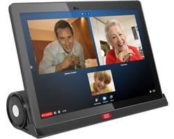 Lipa F50 senioren tablet - Tablet voor ouderen - Senioren telefoon 4G - Senioren mobiel 4G - Senioren smartphone - Met docking - 10.1 inch - 64 GB opslag - 4G SIM - Android 13 - SOS noodknop - GPS - Grote toetsen & dubbele speaker - Google Playstore