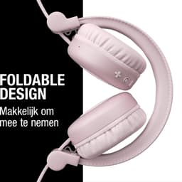 Fresh ‘n Rebel Code Core – Draadloze on-ear koptelefoon – Bluetooth - 30 uur Speeltijd - Smokey Pink — thumbnail 4