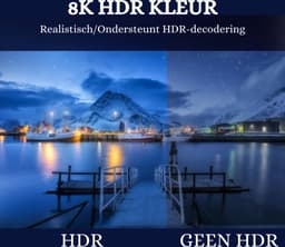 Full HD 1080P Beamer met 5G WiFi en Bluetooth - 13000 Lumen, 4K 8K Ondersteund, Elektronische Trapeziumcorrectie - Thuisbioscoop en Videobeamer — thumbnail 2