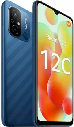 Smartphone Xiaomi 12C Blue 3 GB RAM MediaTek Helio G85 6,71" 64 GB — thumbnail 2