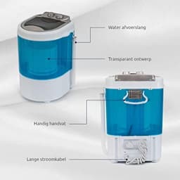 Gratyfied - Kleine Wasmachine - Mini Wasmachine Met Centrifuge — thumbnail 4