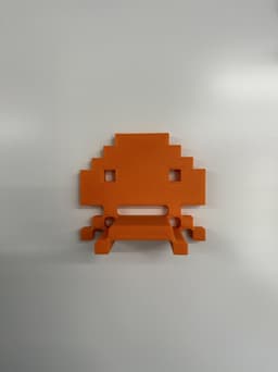 Space Invaders Hoofdtelefoonhouder - muurbevestiging - wandbevestiging - Oranje — thumbnail 2