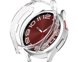 YONO Bumper geschikt voor Samsung Galaxy Watch 6 Classic - 43mm - Hoesje - Case - Transparant