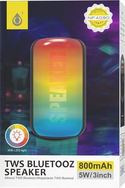 Draadloze Speaker Geschikt voor om verbinding te maken met Bluetooth | RGB Verlichting Speaker | Draadloos Bluetooth Speaker 800mAH/5W/3inch Speaker — thumbnail 4