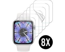 Screenprotector geschikt voor Apple Watch Serie 1 / 2 / 3 - 42 mm Screen Protector - Podec - 8 Stuks
