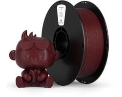 3D Print Filament - PLA Draad - Nauwkeurig Printen - Taaiheid Verhogend - 1 kg Spoel - Wijnrood