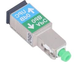 SC Plug naar SC-UPC Socket Fiber Adapter, SM9/125 Hybride Adapter voor Optische Metingen en Foutlocatie