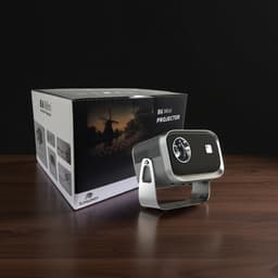 Slimlogy B6 Mini HD Beamer Android Projector - 4K Ondersteuning — thumbnail 4