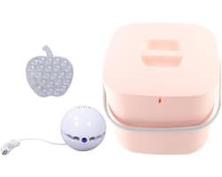 Mini Vaatwasser - Draagbare Reiniger - Keuken Schoonmaken - Ultrasone Reiniging - 11600cc Capaciteit - Roze