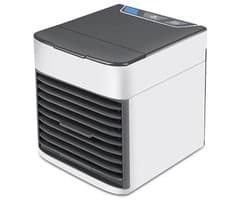 Airco -Mobiele Airco en Luchtkoeler met 6 Snelheden - Premium Mini Cold Air Fan 500ml - Stille Tafelventilator met LED Verlichting en Luchtfilter - Draagbare Luchtkoeler voor Slaapkamer en Kantoor - USB Aircofan — afbeelding 1